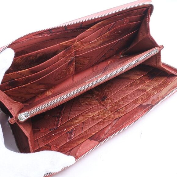 Hermès Azap Pink Leather Wallet  (Pre-Owned) - Picture 8 of 9